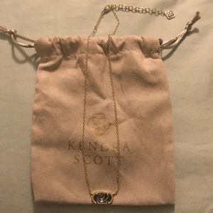 Kendra Scott Elisa Gold Necklace in Abalone Shell